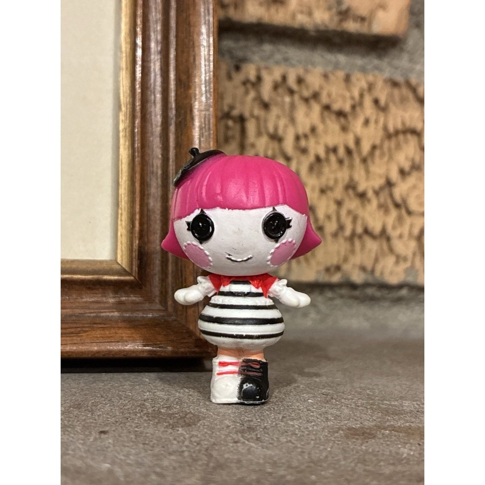 2 In Tall  Lalaloopsy Mini Doll CHARLOTTE CHARADES Mime Only